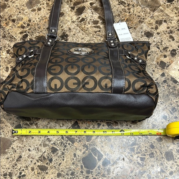 Gorgeous Brown Patterned Shoulder Bag - Picture 4 of 5
